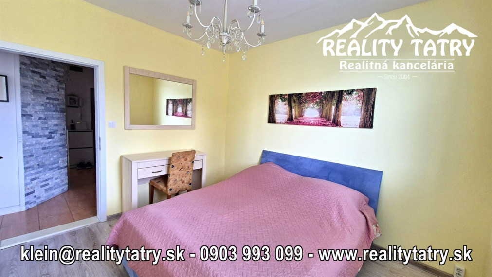 Byt 4 izbový s loggiou - Vysoké Tatry - Tatranská Štrba - Pekný výhľad, ODPORÚČAME !!!