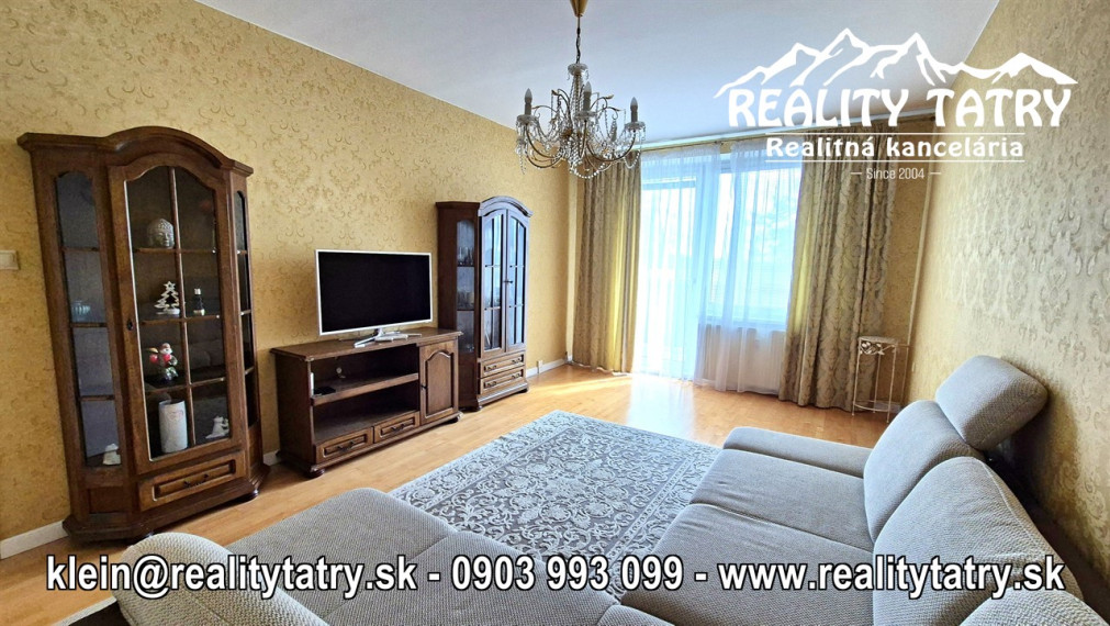 Byt 4 izbový s loggiou - Vysoké Tatry - Tatranská Štrba - Pekný výhľad, ODPORÚČAME !!!