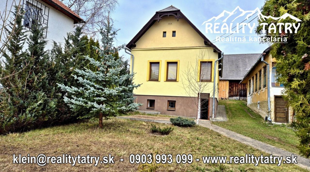 Rodinný dom vo Važci - Slnečný, tiché prostredie - ODPORÚČAME !!!