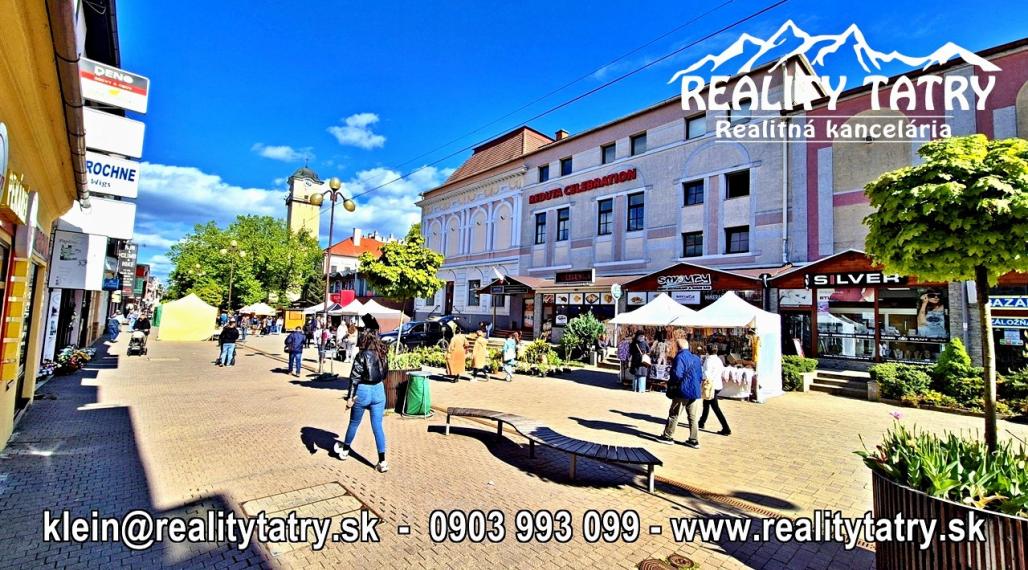 Reštaurácia REDUTA - Jedinečná investičná príležitosť v srdci Popradu - TOP PONUKA, TOP LOKALITA - ODPORÚČAME !!!