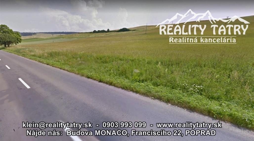 Pozemok vhodný na investíciu s možnosťou výstavby IBV v obci ABRAHÁMOVCE - Výhodná investícia - ODPORÚČAME !!!