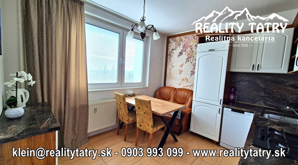 Byt 4 izbový s loggiou - Vysoké Tatry - Tatranská Štrba - Pekný výhľad, ODPORÚČAME !!!