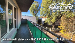 TOP PONUKA - Slnečný 3 izbový byt 76 m2 + veľký balkón 8m2 v Poprade bytový dom JAVOR - TOP LOKALITA - ODPORÚČAME !!!