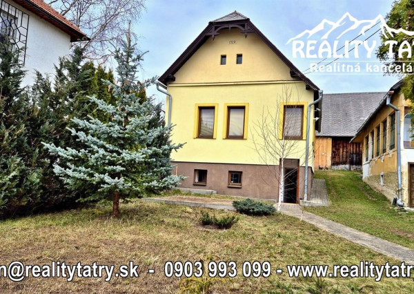 Rodinný dom vo Važci - Slnečný, tiché prostredie - ODPORÚČAME !!!