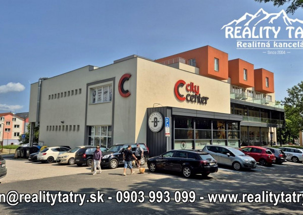 NOVÉ 3 izbové BYTY V CENTRE POPRADU - TOP LOKALITA, Výhľad - ODPORÚČAME !!!