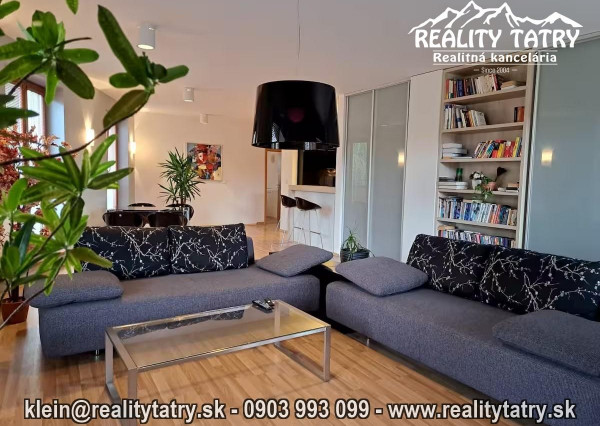 Krátkodobý prenájom 2 izbového bytu v Poprade blízko centra - ODPORÚČAME !!!