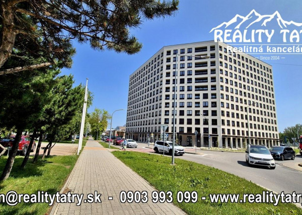 Exkluzívny 2 izbový byt s terasou v novostavbe Karpatská residence v Poprade - TOP STAV, TOP VÝHĽAD a LOKALITA !!!