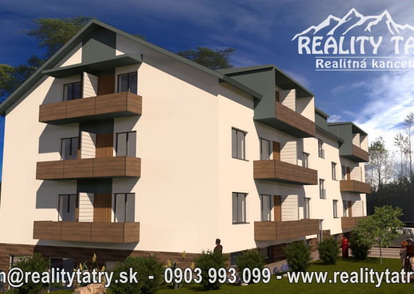 Predaj bytov v štandarde za cenu holobytu !!! - Byt 3 izbový s balkónom 70 m2 vo Východnej - NOVOSTAVBA !!!