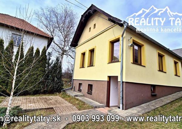 Rodinný dom po rekonštrukcii vo Važci - Slnečný, tiché prostredie - ODPORÚČAME !!!