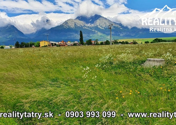 Investičný pozemok 4186 m2 s Starej Lesnej s nádherným výhľadom - ODPORÚČAME !!!