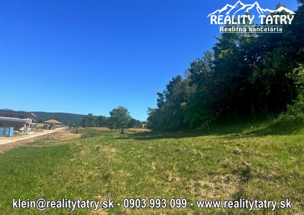 Stavebné pozemky pri Púchove v obci Dolné Kočkovce od 686 m2 do 1658 m2