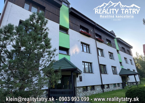 Byt 3 izbový vo Vysokých Tatrách - TOP STAV, TOP VÝHĽAD - ODPORÚČAME !!!