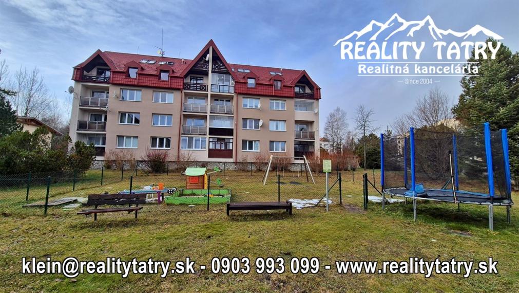 Byt 2 izbový s loggiou Vysoké Tatry - Dolný Smokovec TOP STAV, ODPORÚČAME !!!