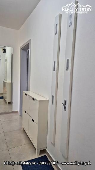 Byt 2 izbový s loggiou Vysoké Tatry - Dolný Smokovec TOP STAV, ODPORÚČAME !!!