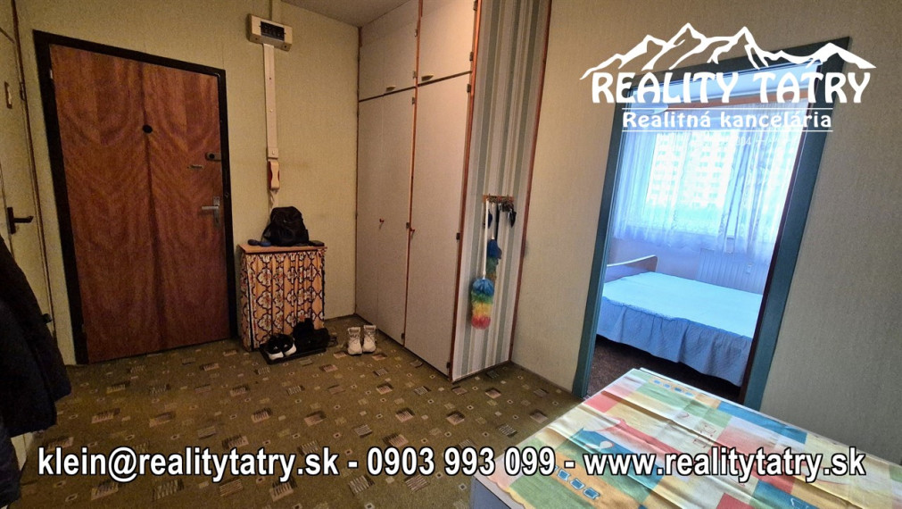 Byt 3 izbový 67 m2 na ul. L.Svobodu v Poprade, TOP LOKALITA !!!