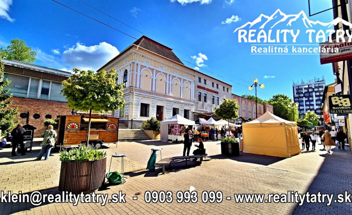 Reštaurácia REDUTA - Jedinečná investičná príležitosť v srdci Popradu - TOP PONUKA, TOP LOKALITA - ODPORÚČAME !!! - fotografia 1