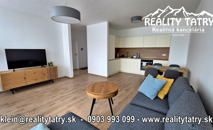 Exkluzívny 2 izbový byt s terasou v novostavbe Karpatská residence v Poprade - TOP STAV, TOP VÝHĽAD a LOKALITA !!! - fotografia 7