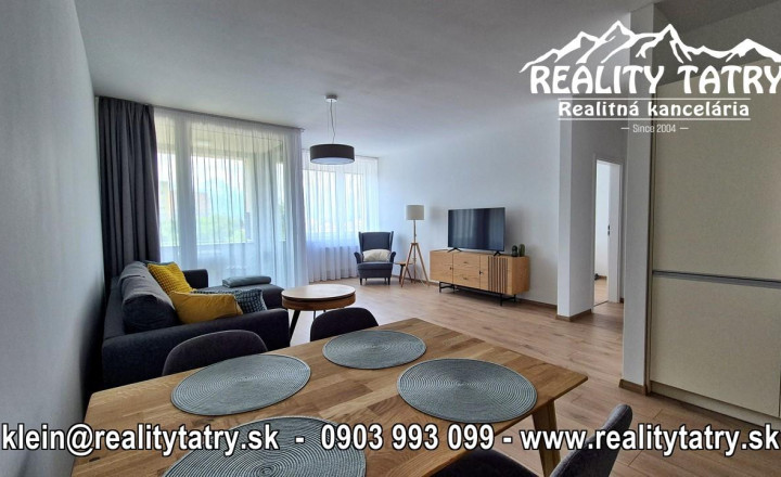 Exkluzívny 2 izbový byt s terasou v novostavbe Karpatská residence v Poprade - TOP STAV, TOP VÝHĽAD a LOKALITA !!! - fotografia 9