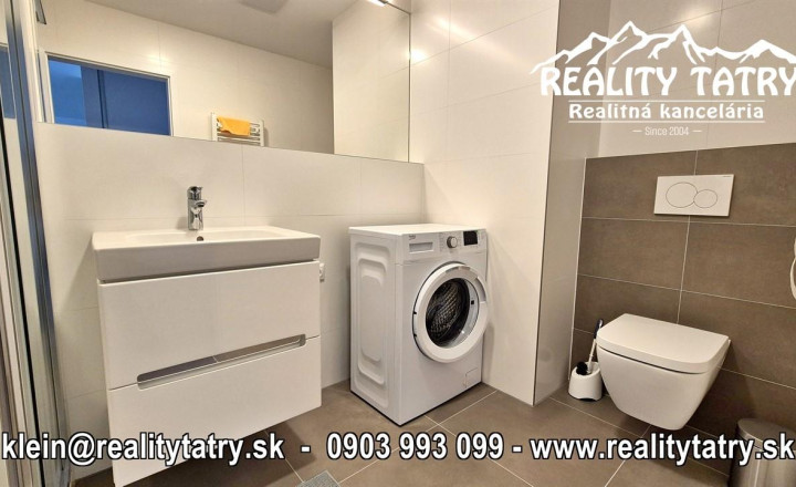 Exkluzívny 2 izbový byt s terasou v novostavbe Karpatská residence v Poprade - TOP STAV, TOP VÝHĽAD a LOKALITA !!! - fotografia 10