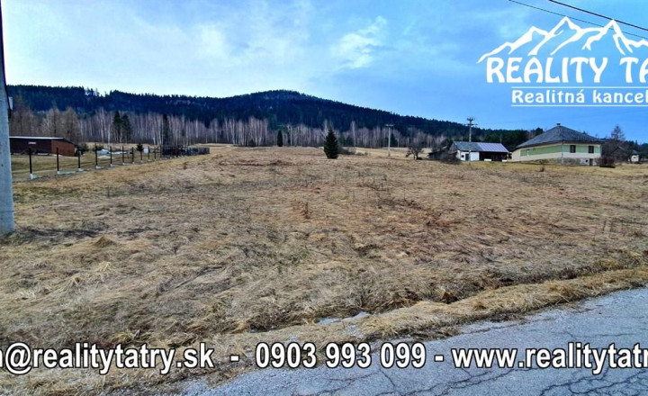 Rekreačný pozemok v lokalite Zahájnica 10000 m2 - Pekné tiché prostredie pod lesom - ODPORÚČAME !!!