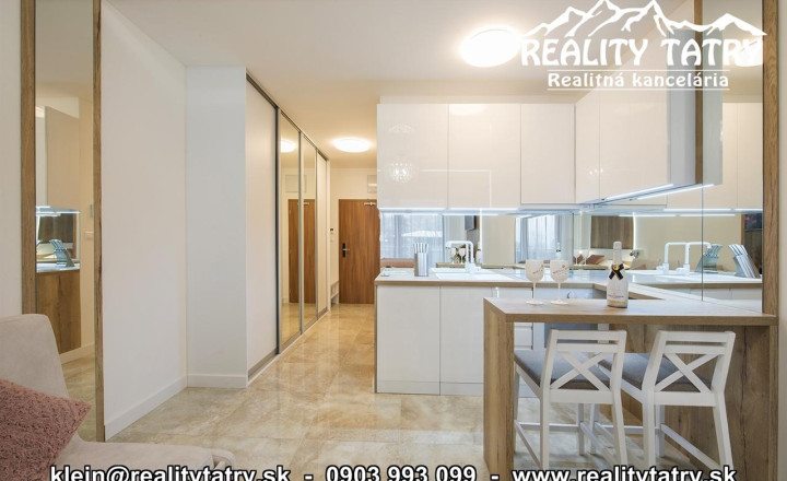 Apartmán v Starom Smokovci HREBIENOK Resort - TOP KVALITA A STAV - ODPORÚČAME !!!