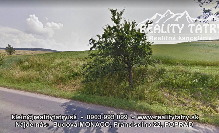 Pozemok vhodný na investíciu s možnosťou výstavby IBV v obci ABRAHÁMOVCE - Výhodná investícia - ODPORÚČAME !!! - fotografia 1