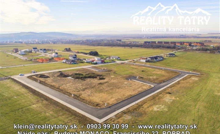 Stavebné pozemky v Top lokalite s kompletnými IS a kompletnou infraštruktúrou vo Veľkej Lomnici !!! - fotografia 18