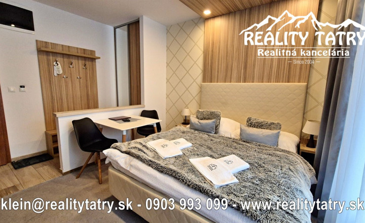 Apartmán s terasou v Starom Smokovci HREBIENOK Rezort I. - TOP KVALITA A STAV - ODPORÚČAME !!! - fotografia 1
