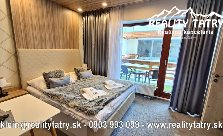 Apartmán s terasou v Starom Smokovci HREBIENOK Rezort I. - TOP KVALITA A STAV - ODPORÚČAME !!! - fotografia 7