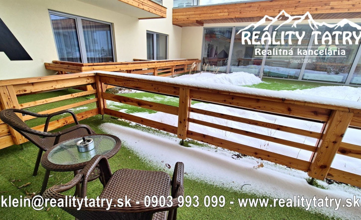 Apartmán s terasou v Starom Smokovci HREBIENOK Rezort I. - TOP KVALITA A STAV - ODPORÚČAME !!! - fotografia 8