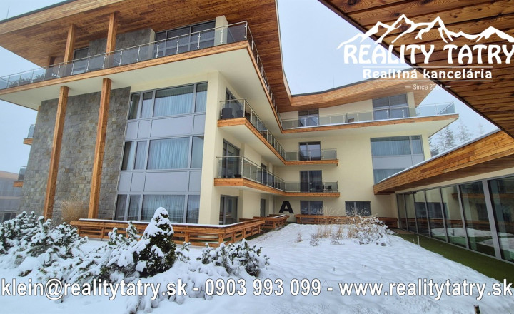 Apartmán s terasou v Starom Smokovci HREBIENOK Rezort I. - TOP KVALITA A STAV - ODPORÚČAME !!! - fotografia 15