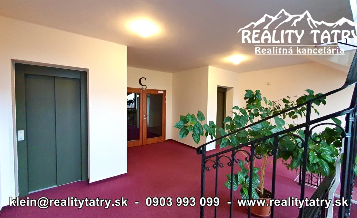 Apartmánový byt 46 m2 s parkovacím miestom vo Veľkej Lomnici - fotografia 20