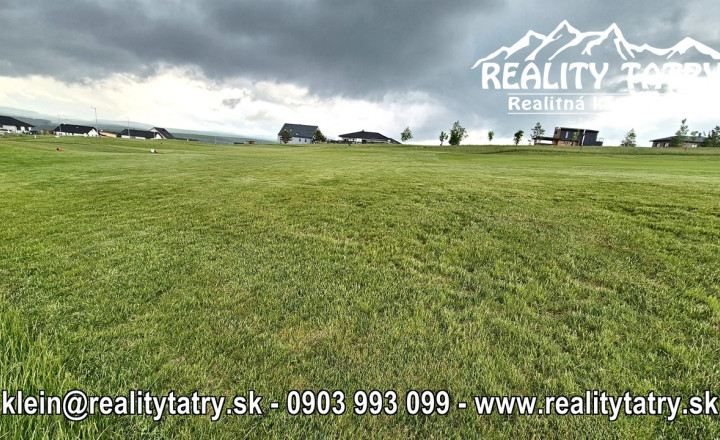 Stavebný pozemok 1010 m2 priamo pri golfovom ihrisku v lokalite Malý Slavkov - ODPORÚČAME !!! - fotografia 8