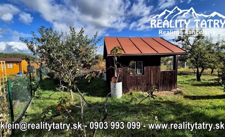 Záhradná chata so slnečným pozemkov vo Svite lokalita BREZINY - TOP LOKALITA !!! - fotografia 9